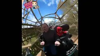 Parc Asterix Tonnerre de Zeus using insta360 x2