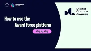 How to enter the 2025 Digital Culture Awards | Digital Culture Network