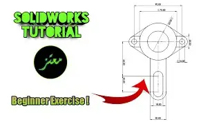 Solidworks 2D exercise for beginners #2