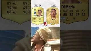 PSG Players Fifa 17 Vs Now! 😂  #fifa #fc25 #football #ultimateteam