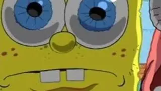 Spongebob listens to Tom Jobim in the sunset.