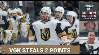 VGK steals two points / Is VGK back or is it fool's gold? / How many more starts for Logan Thompson?