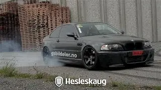 BMW M3 + M5 burnout