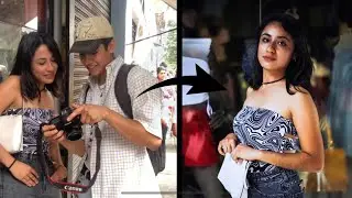 FOTOS A DESCONOCIDOS EN LA CALLE. (Tianguis artesanal de Uruapan).