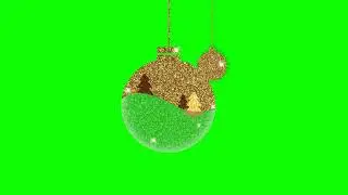 🎄Christmas Elements Green Screen | Green Screen Christmas | Green Screen Background (No Copyright)