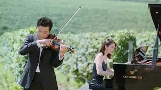 Butterfly lovers  violinist Lv Siqing and Piano By Liu Shihua 梁祝 吕思清小提琴  刘诗华钢琴 中国首届葡萄园音乐会