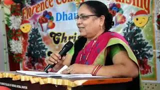 Christmas celebration in Florence college of nursing dhamtari 2019