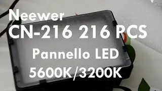Neewer CN-216 216 PCS Pannello LED 5600K/3200K