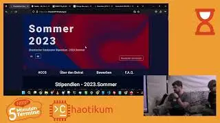 Scammo über Pretty Good Proposal [Fünf Minuten Termine auf dem CCCamp23]