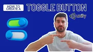 🔀 HOW TO CREATE A TOGGLE BUTTON IN UNITY - Switch Button | Unity Tutorial