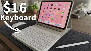 The 2025 A16 iPad is perfect! It just needs a cheap keyboard…