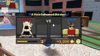 Играю с Nikilis в Мардер Мистери 2 Роблокс Murder Mystery 2 Roblox