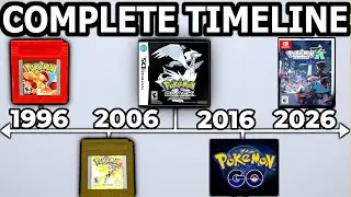 The ENTIRE History of Pokémon From 1996 to Today | For Sleep / Study