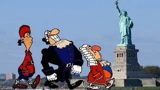 Dr Livesey walking in USA