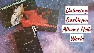 Unboxing: Baekhyun - Hello World Albums