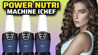 PROCESSADOR DE ALIMENTOS POWER NUTRI MACHINE ICHEF FUNCIONA ᴴᴰ