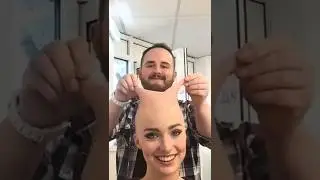 This Is WHAT A BALD LOOKS FOR A MOVIE 