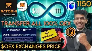 OEX Coin Price Hitting $11 Top Exchanges | OpenEx news today | Satoshi new update | Bwbpoints mining
