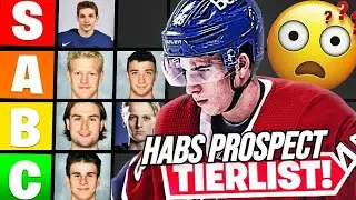 HABS PROSPECT TIER LIST (WHO'S THE BEST MONTREAL CANADIENS PROSPECT)