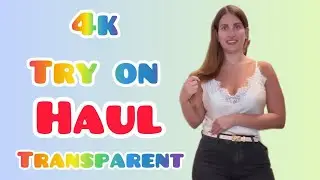 Micro Bikini Try -On Haul Transparent |Transparent Lingerie & See-through style #24