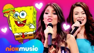Most ROMANTIC Songs from SpongeBob, Victorious, Loud House & More!❤️ | Nick Music