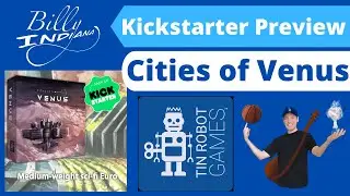 Cities of Venus Board Game Kickstarter Preview