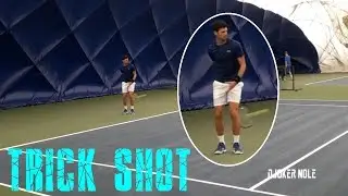 Novak Djokovic TRICK SHOT - Belgrade 2019 (HD)