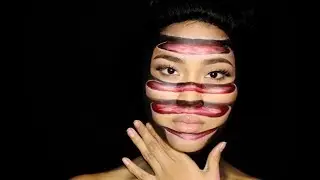 SLICED FACE ILLUSION | inspired by Mimi Choi | Halloween Makeup 2017