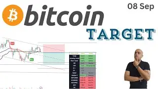 Bitcoin Target |  Bitcoin Analysis #bitcoin #bitcointrading #btc 08 Sep