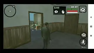 GTA San Andreas Enterable Burglary House Glitch with Grove Street Families Inside San Fierro