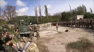 Пейнтболисты приехали на страйкбол! Игра 100+ человек.