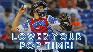 Fastest Way To LOWER Your Pop Time! [Catcher Tips]