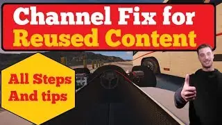 How I fixed my channel for monetization after 'reused content'