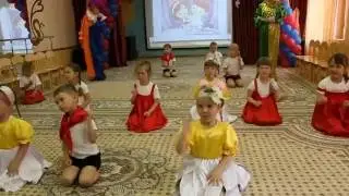 Отчетный концерт студии "Звездочки" Аэробика для бобика