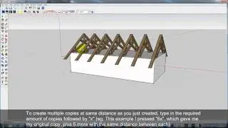 Sketchup: Advanced Copy Tools