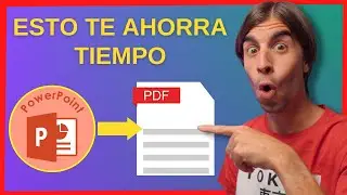 Cómo CONVERTIR POWERPOINT a PDF | PPT o PPTX a FORMATO PDF