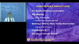 Biochemical Oxygen Demand and Systems - Toward the Big River