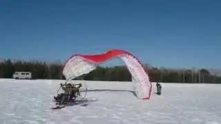 Мой первый полет на паралете!