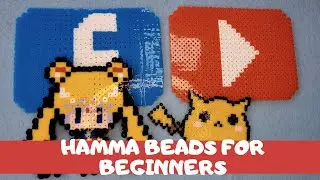 I want to try Hamma Beads to make sailor moon and pikachu figures.
