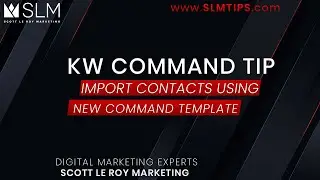 Tech Tip - Import Contacts using new Command Template