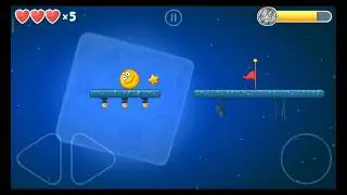 прохождение игры красный шарик 1 часть битва за Луну