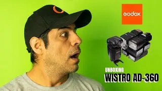 Review Flash Godox Wistro AD-360 Flash portable y muy bueno para exteriores.