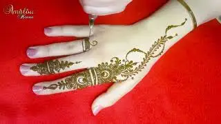 نقش حناء هنديي موديل جديد نقش 2023 . henna design. na9ch henna.