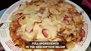 HOW TO MAKE NO OVEN CABBAGE PIZZA