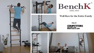 BenchK Wall Bars  For the Whole Family