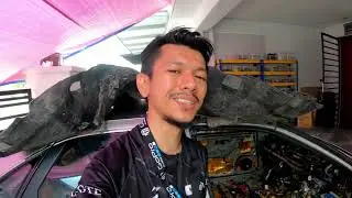 Cefiro A31 RB25DET Project (Ep. 10) Aircond Cooling Coil Flush & Interior Wiring