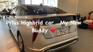 PRIUS HIGHBRID CAR… my new buddy ❤️