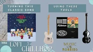 Making lofi chillhop in #ableton with Teletone Audio (Christmas Time is Here remake)