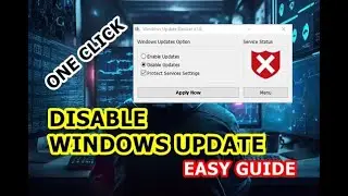 Enable / Disable Windows Update with One Click | Windows Update Blocker v1.8 | Windows 10 / 11