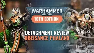 Necrons Detachment Review - Obeisance Phalanx